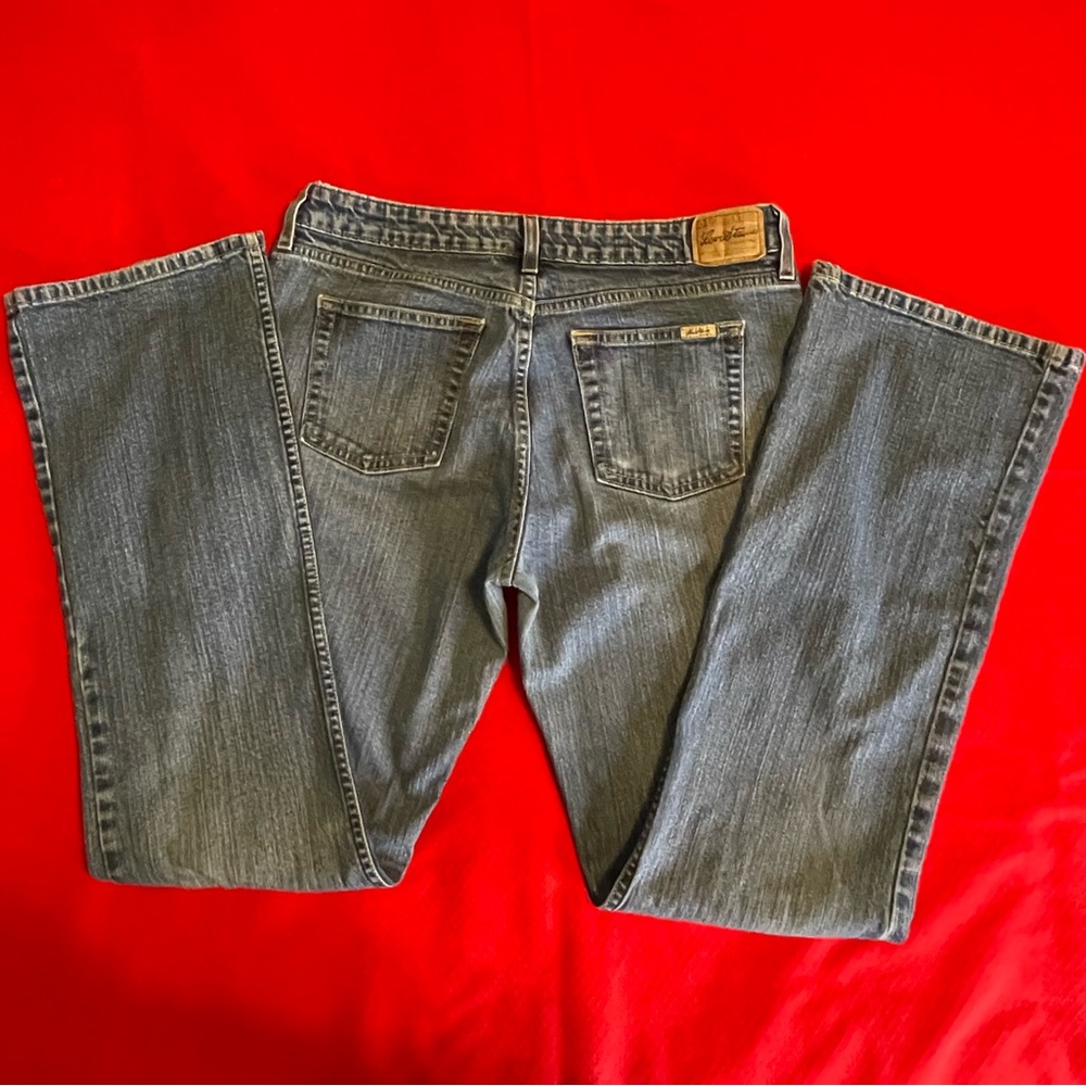 👖 Levi Strauss Signature Jeans. Size 14 LONG. Stretch, Low Rise, Boot Cut. 👖 - Picture 6 of 13